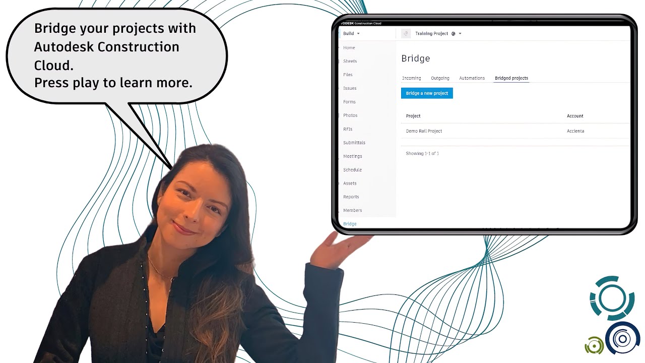 Autodesk Construction Cloud Bridge your projects #Bridge #ACC #AutodeskConstructionCloud #Autodesk