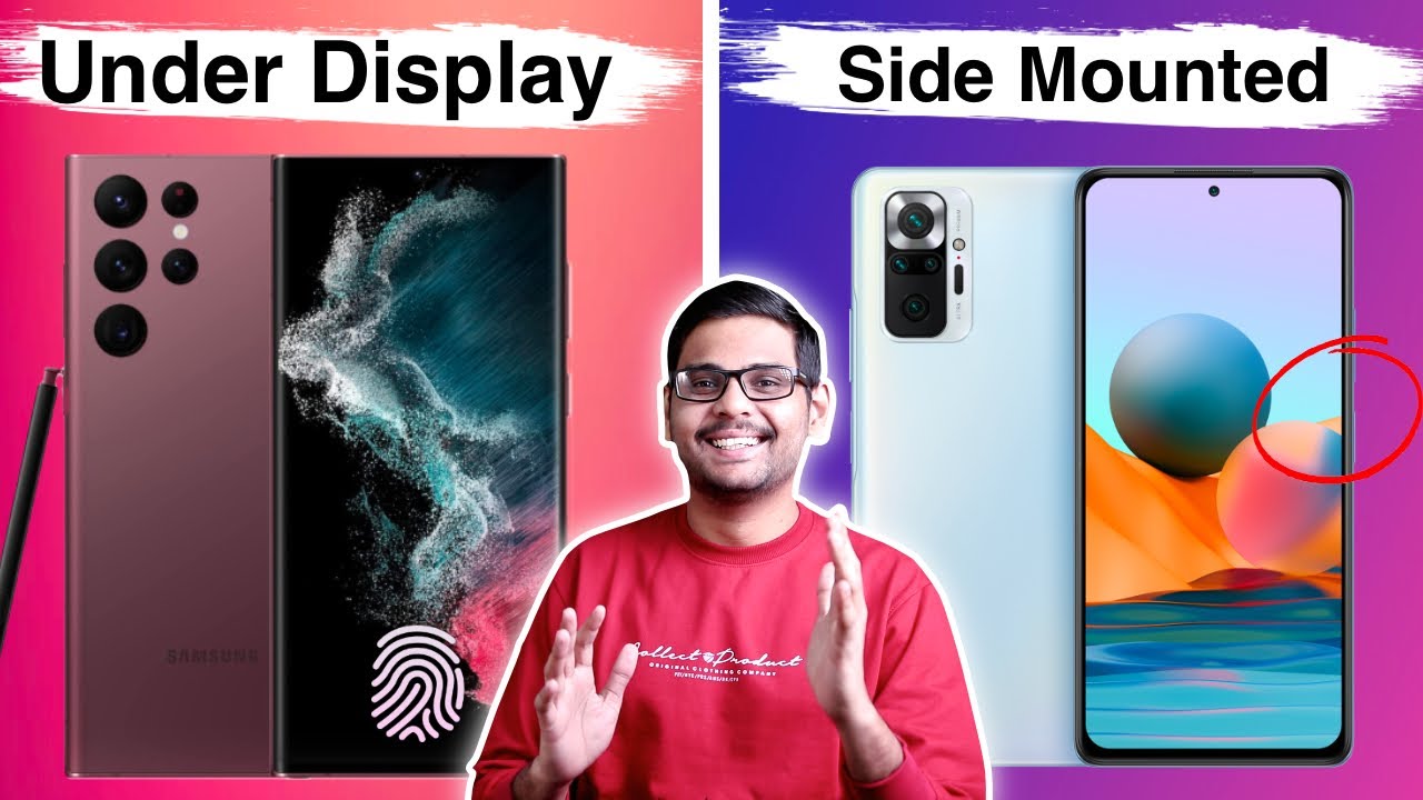 Under Display vs Side Mounted Fingerprint Scanner! Explained....