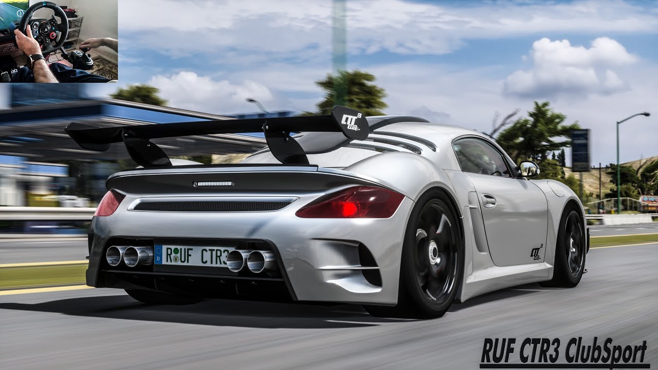 RUF CTR3 ClubSport Testing | Assetto Corsa
