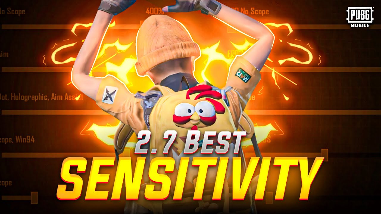 Best 2.7 Sensitivity For IPhone 11 & 5 Finger Control Code🔥 | PUBG Mobile