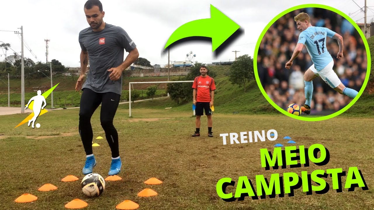 TREINO FÍSICO/TÉCNICO PARA MEIO-CAMPISTAS | Futebol | Boleiro de Elite