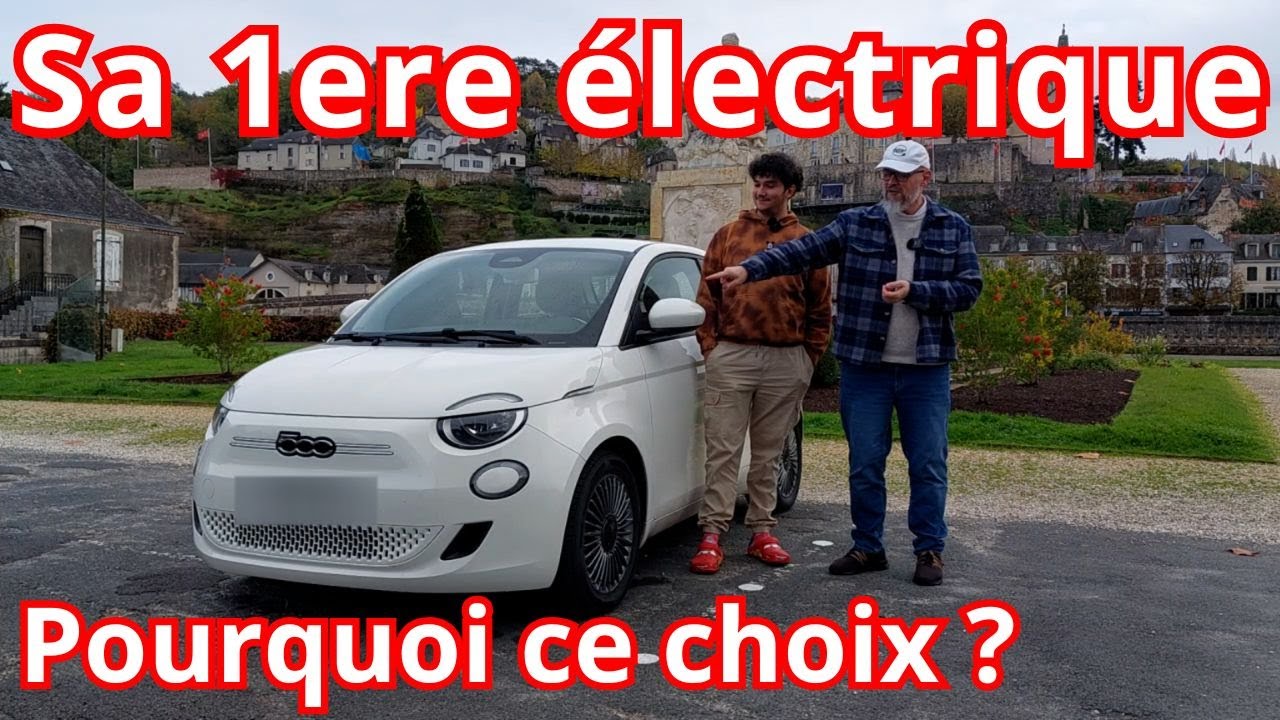 Témoignage : sa première voiture électrique est une Fiat 500e. Pourquoi avoir fait ce choix ?