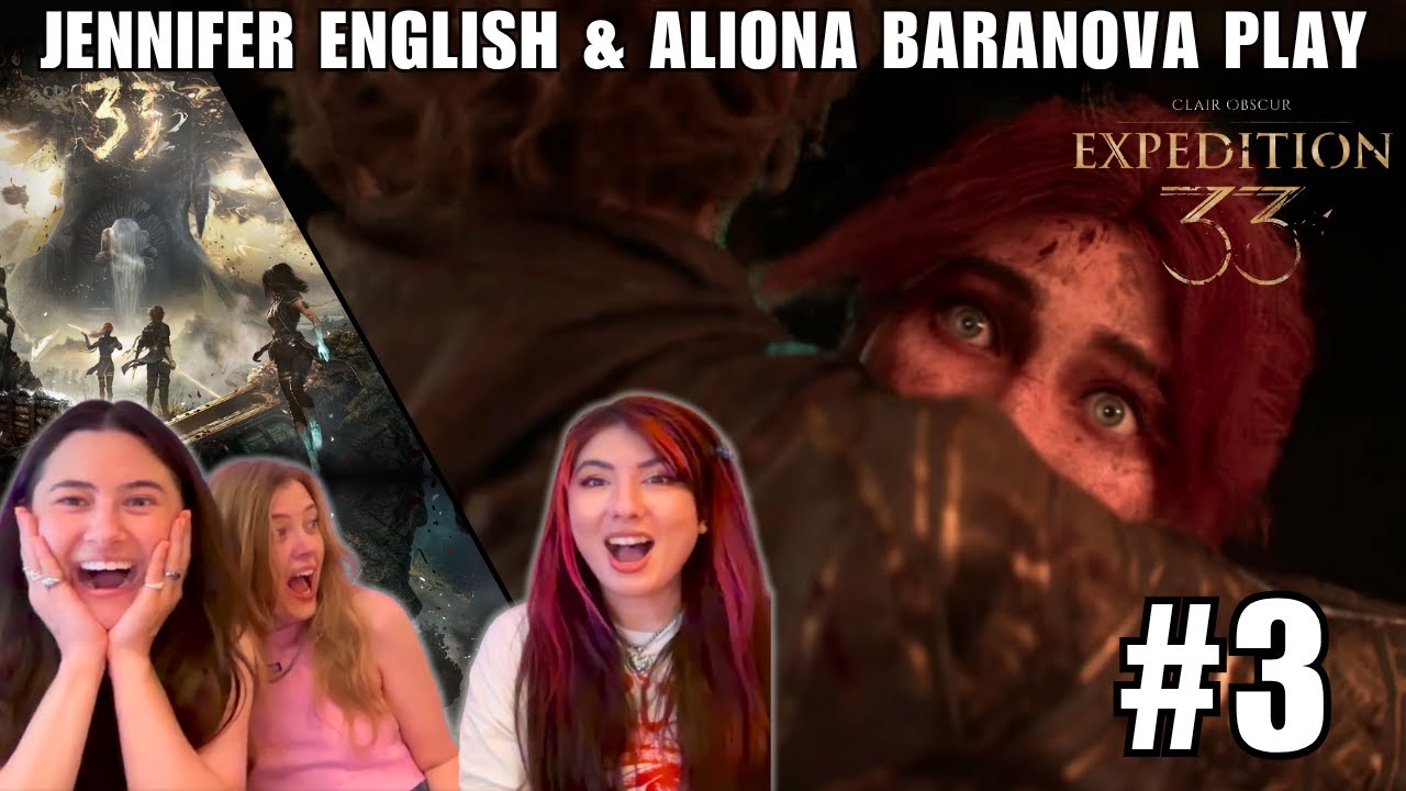 Maelle’s actor rescues Maelle - Expedition 33 with Bee Sarafian, Jennifer English & Aliona Plazanova