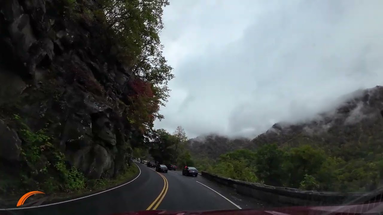 Smoky Mountain drive from Gatlinburg to Cherokee | Dashcam