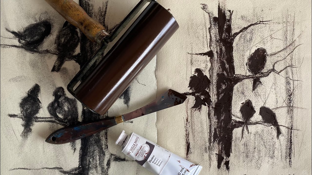 #monotype Monotip Baskı Nasıl Yapılır - Monotip Baskı - Monotype Printing - Mono Type Print