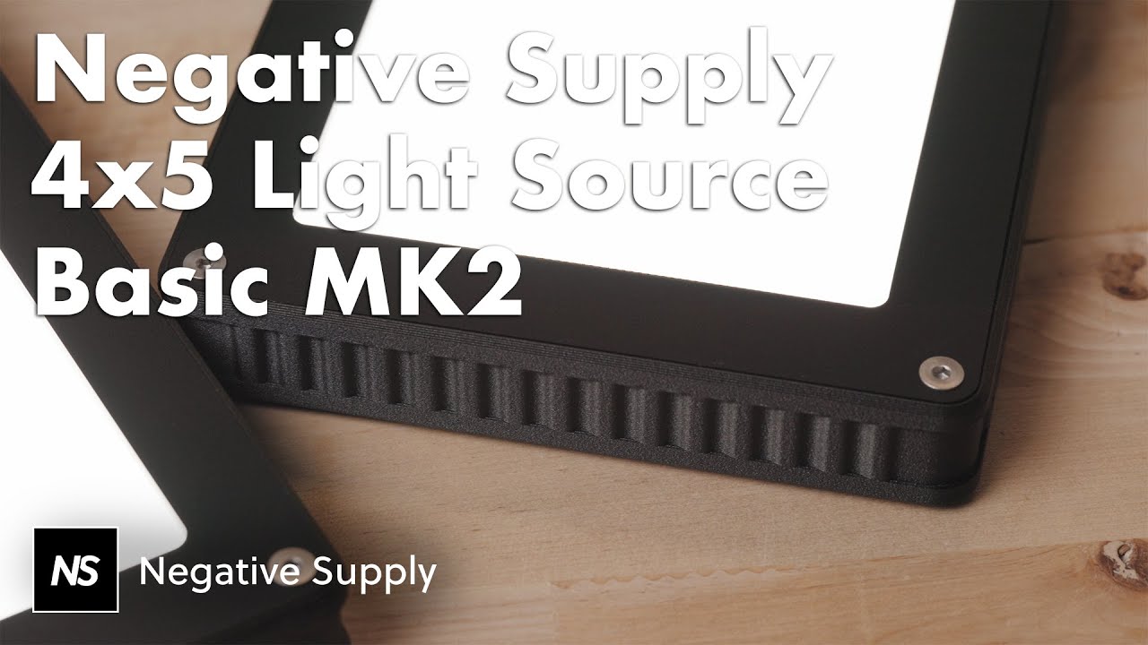 4x5 Light Source Basic MK2 (97 or 99 CRI) for Film Scanning