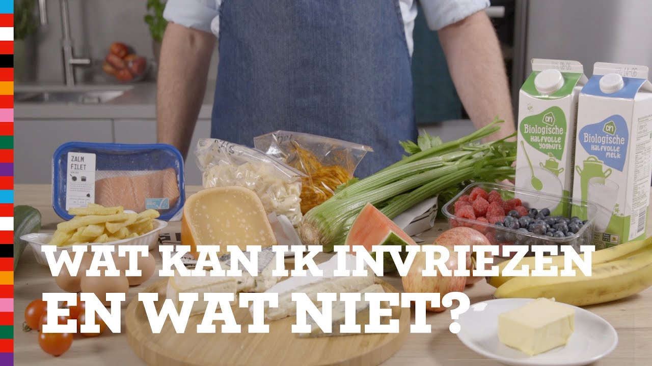 Eten invriezen: wat wel, wat niet? | Slimme Sjef | Voedingscentrum