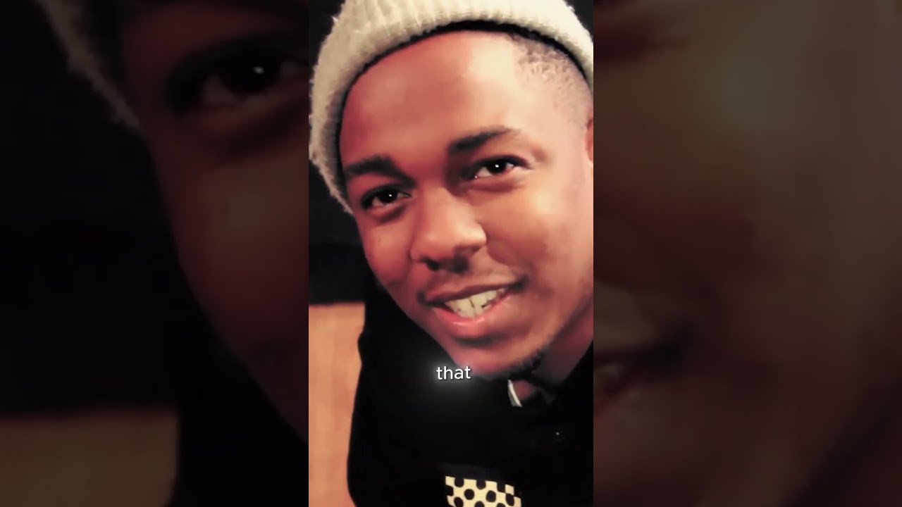 kendrick lamar doesn't smoke Weed