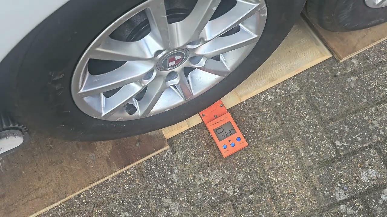 Reich caravan scales. Not very good.
