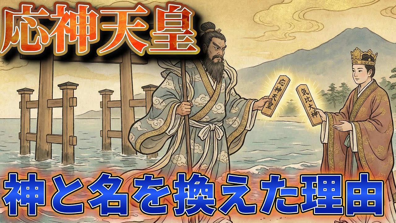 【応神天皇】なぜ天皇は神と名前を交換したのか？応神天皇「易名伝説」に隠された権力闘争と渡来人の影