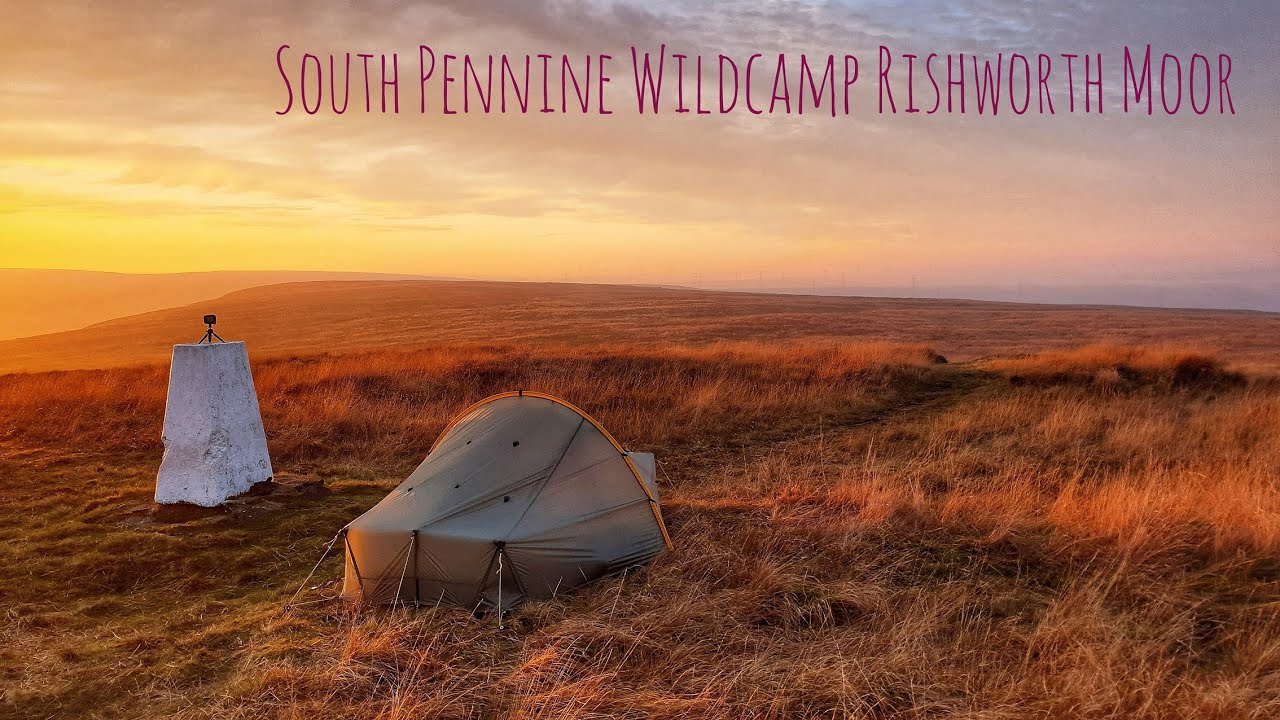 South Pennine Wildcamp and new tent, Tarptent Scarp 1