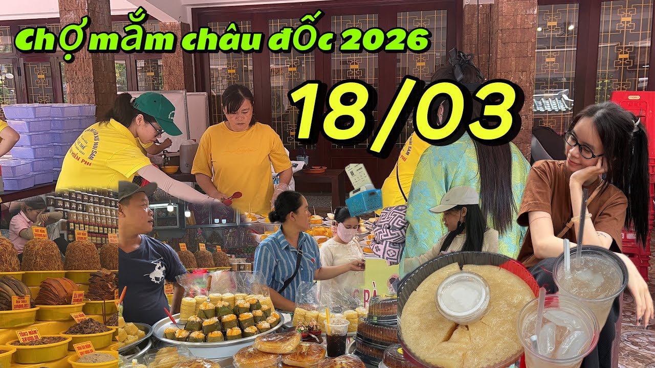 Miếu bà chúa xứ núi sam, vắng khách , thợ chụp ảnh than thở ngay 18/03/2026 