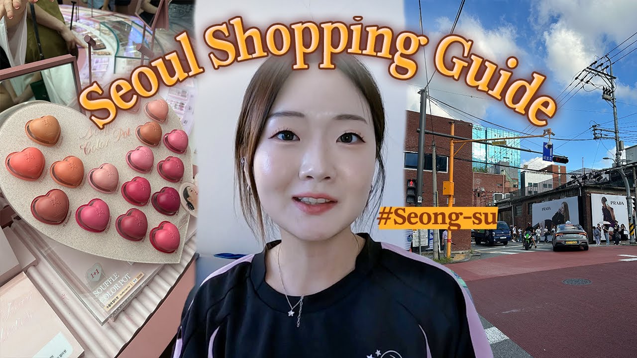 🇰🇷 Seul'de nereden alışveriş yapılır? (외국인들을 위한 성수 쇼핑 가이드) | Seongsu Alışveriş Rehberi 🛍️