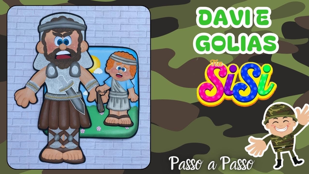 DAVI E GOLIAS - AULA 05 - Davi e Golias na Batalha