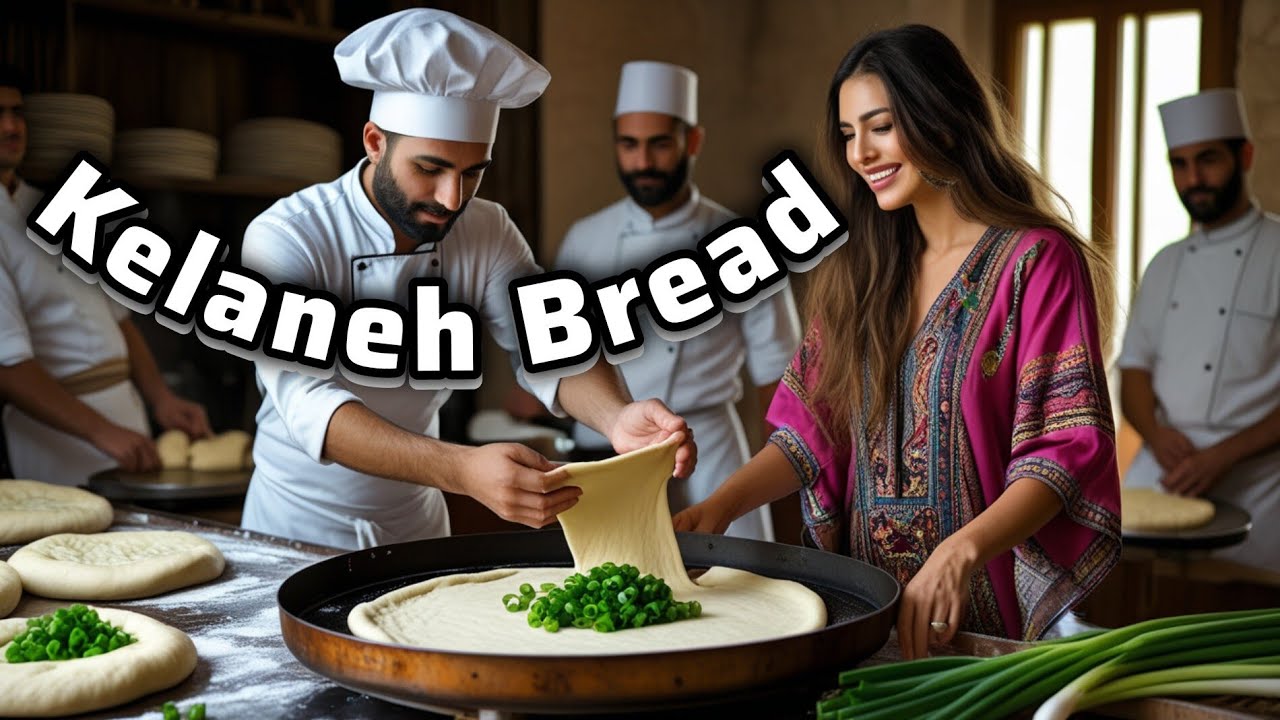 Traditional Kurdish dish Kelaneh: Kelaneh, the bread that speaks of Kurdistan's nature...
