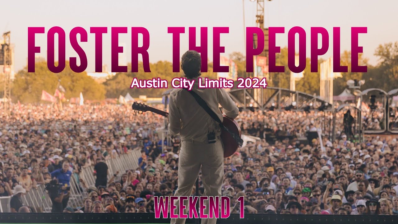 Foster The People Live At Austin City Limits 2024 (Weekend 1)