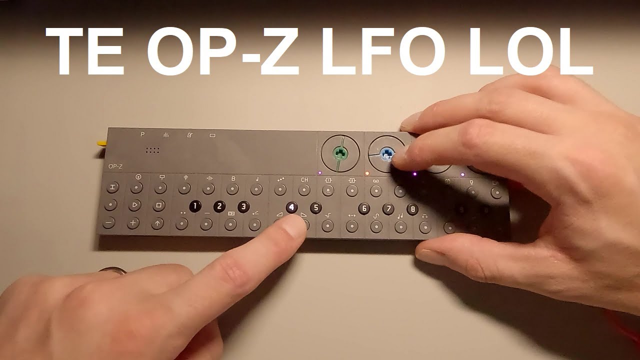 OP-Z LFO: every parameter and value