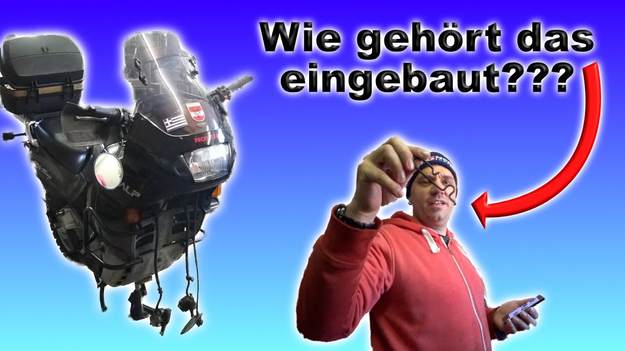 🔧 Honda Transalp PD 10 Lenkkopflager wechseln