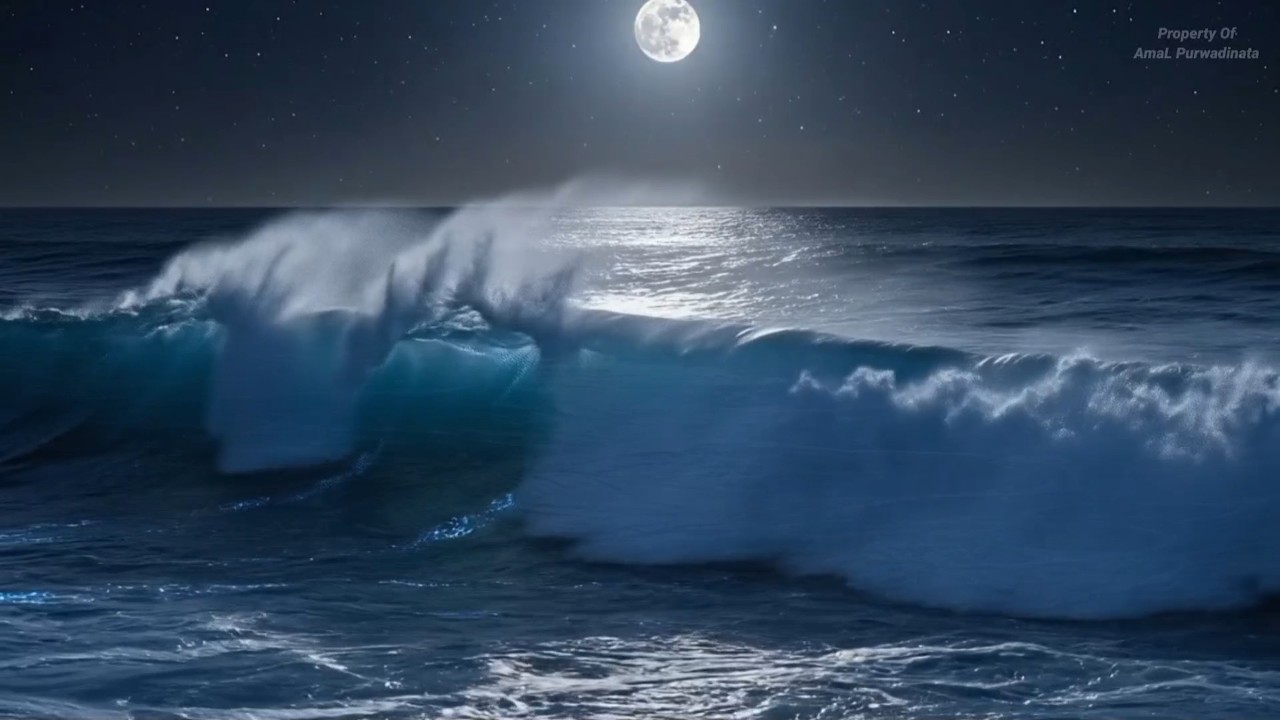 🔴 LIVE Soothing Ocean Waves Fall Asleep Fast | Deep Sleep & Relaxing Night Beach