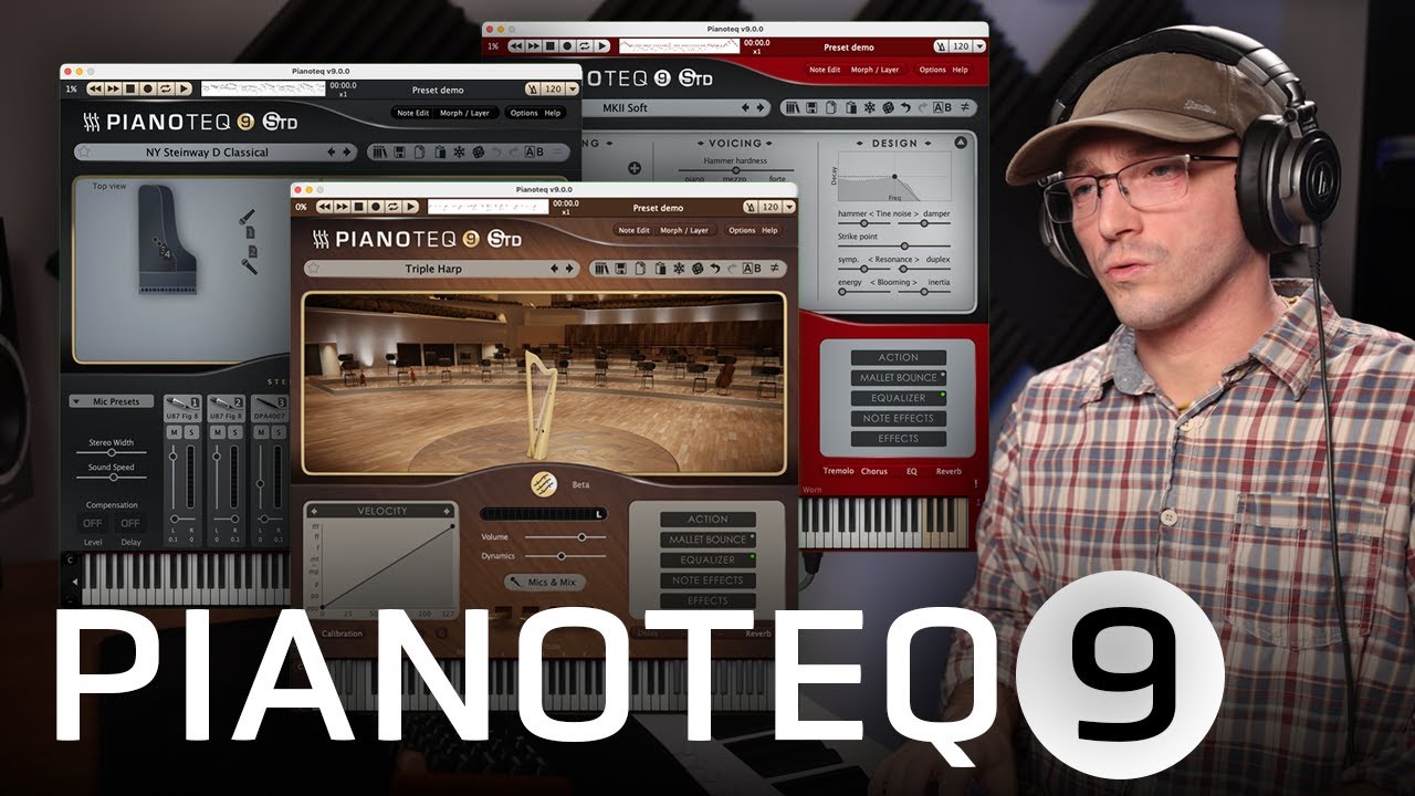 Что нового в Pianoteq 9 | Функции, звук (НОВАЯ арфа) и вердикт