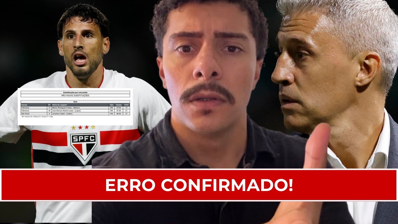 ÚLTIMO DIA DA JANELA! SÃO PAULO DECIDE SOBRE REFORÇOS E ERRO DA ARBITRAGEM É CONFIRMADO