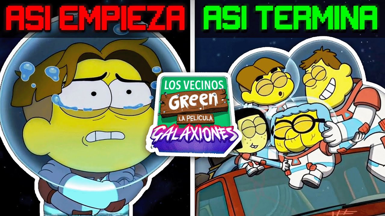ASI EMPIEZA Y TERMINA LOS VECINOS GREEN GALAXIONES
