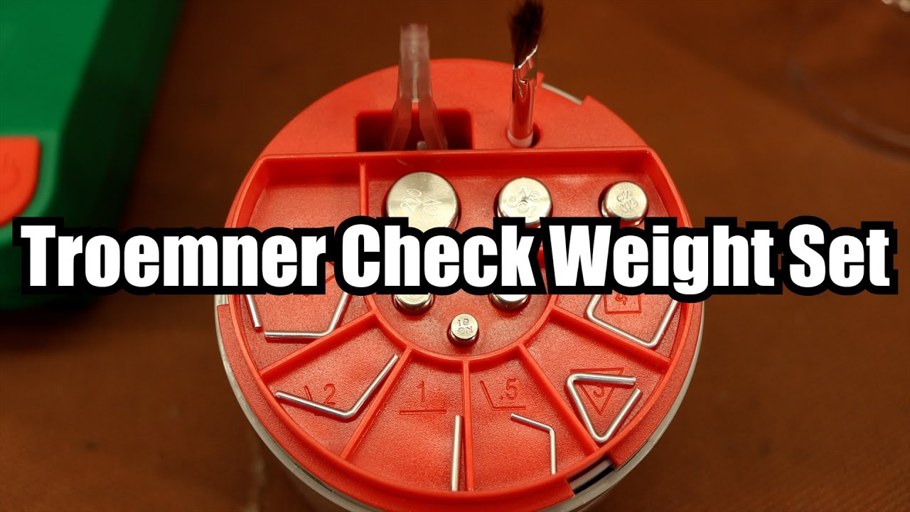 Troemner Class F Test Weight Set