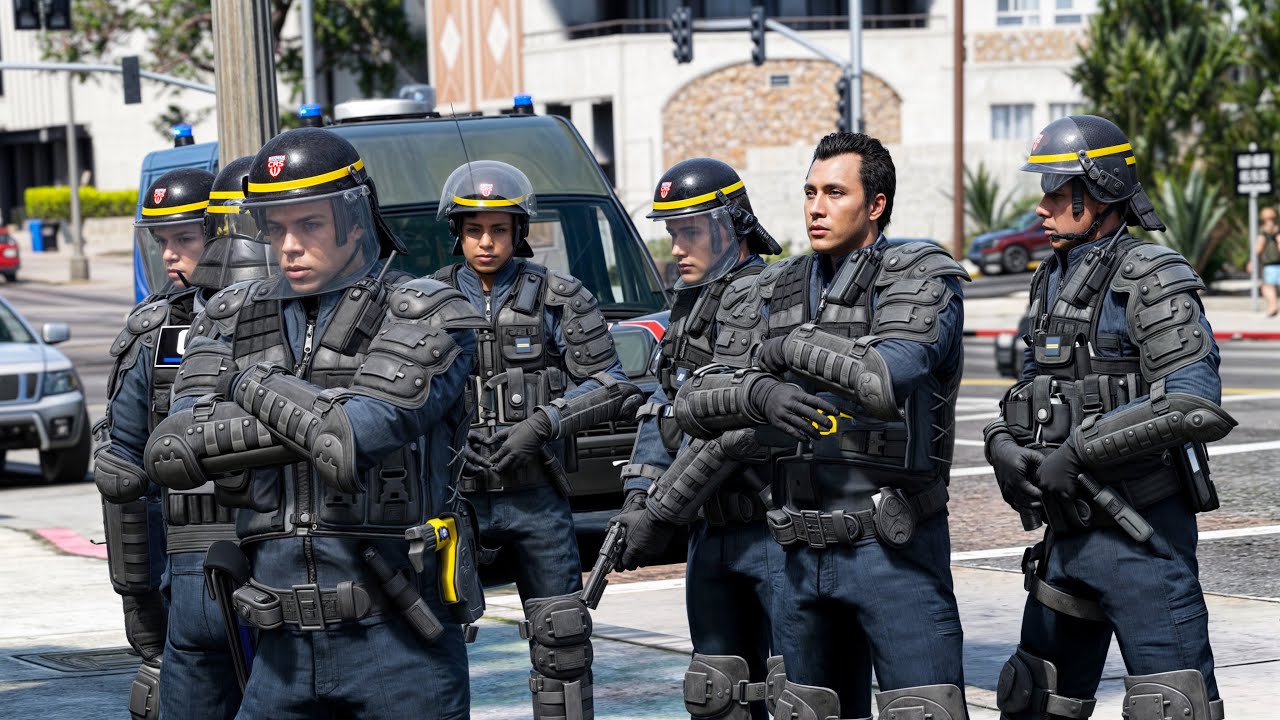 [GTA 5] PATROUILLE ET INTERVENTION AVEC LES CRS | LSPDFR #1187