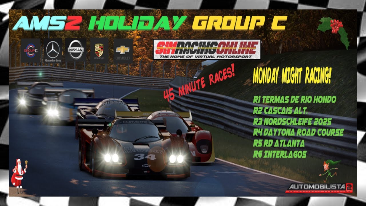 AMS2 Holiday Series C class Round 1