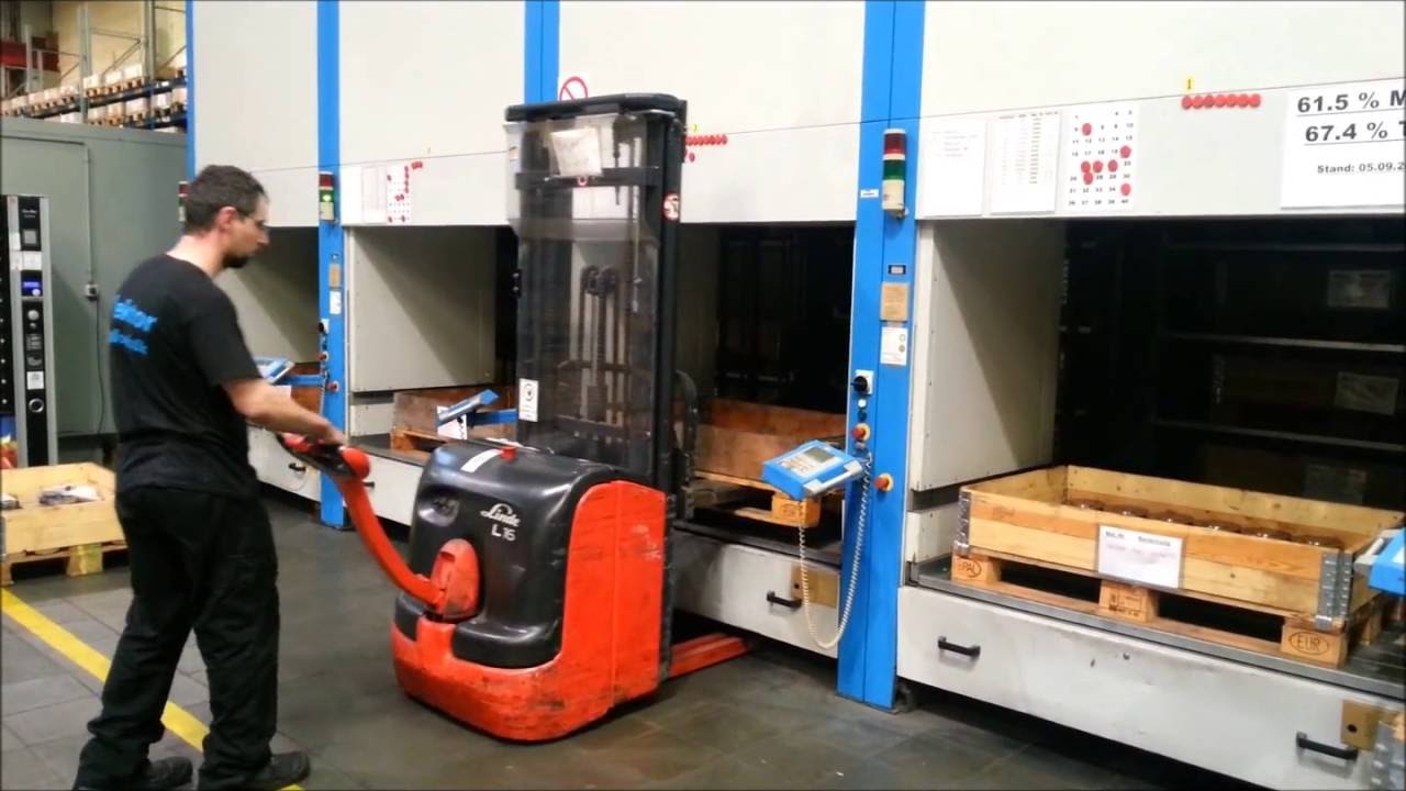 Lagerlift Kardex Shuttle 1500 x 863  - staplerbeladbar
