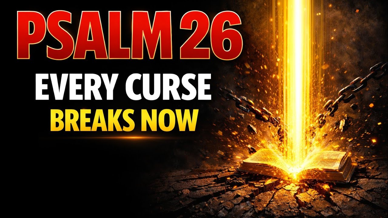Pray Psalm 26 Now – Every Curse Breaks & Blockages Are Removed