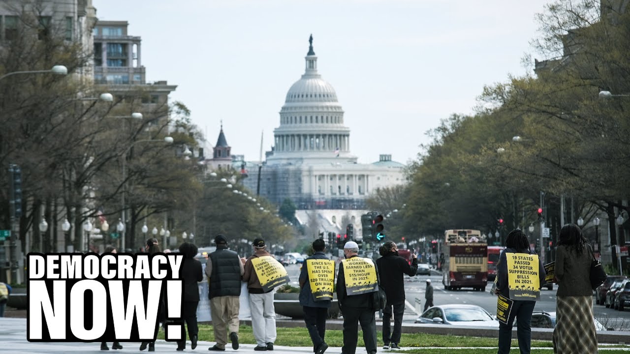 Poor People’s March on Washington Saturday Demands “Moral Reset” on Poverty, Voting Rights, Climate