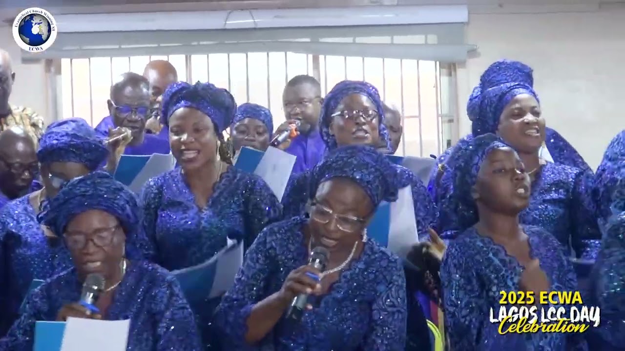 ECWA LAGOS ISLAND YORUBA CHOIR MINISTRATION AT 2025 LAGOS LCC DAY CELEBRATION