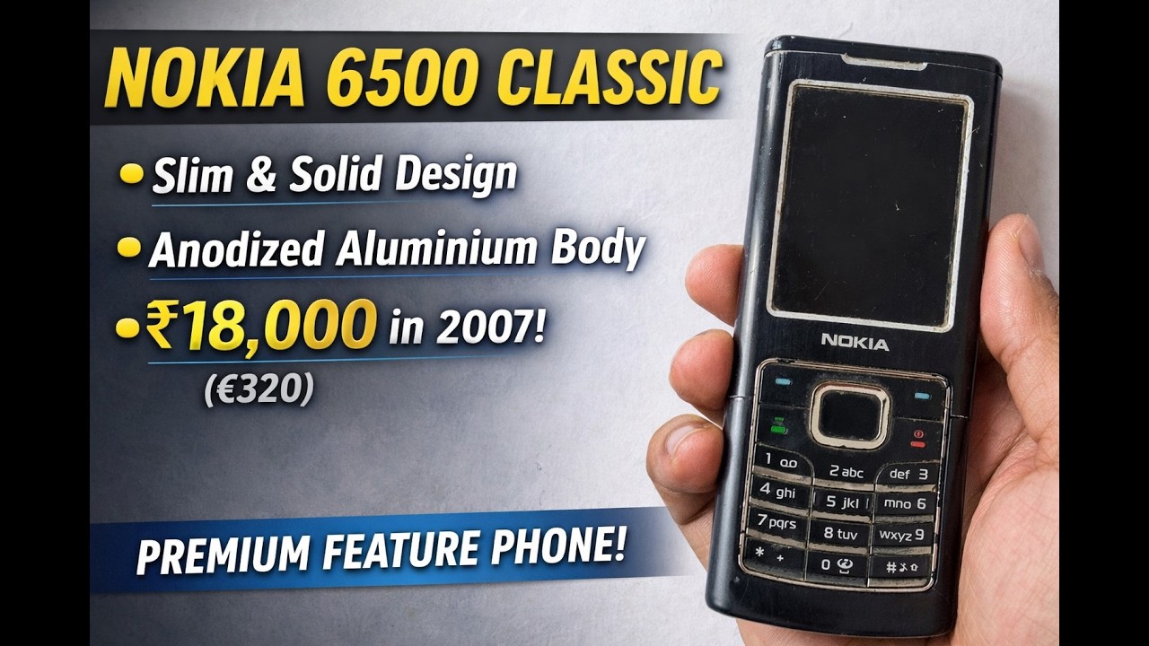 iPhone Killer സ്റ്റൈൽ ഫോൺ? Nokia 6500 Classic #mobilemuseum #nokia6500 #vintage