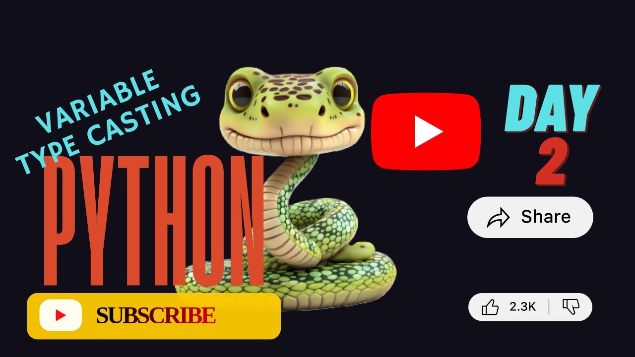 Variable , type casting Python  Day-2 #CODLYTIC #Python #Coding #Analytics #PythonVideo #Programming