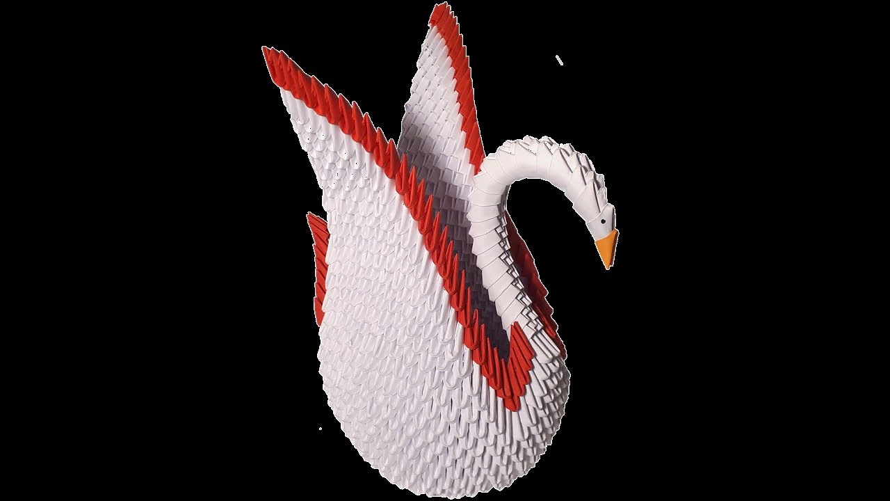CYGNE - Origami 3D - Polygone Origami
