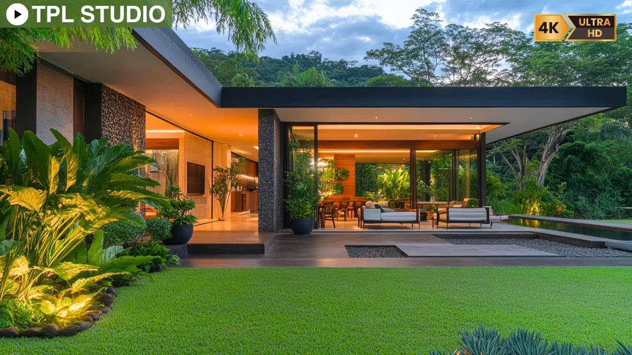 One-Story Private Homes Designed for 2025: Eco-Luxe Interiors, Nature-Inspired Decor & Elegance