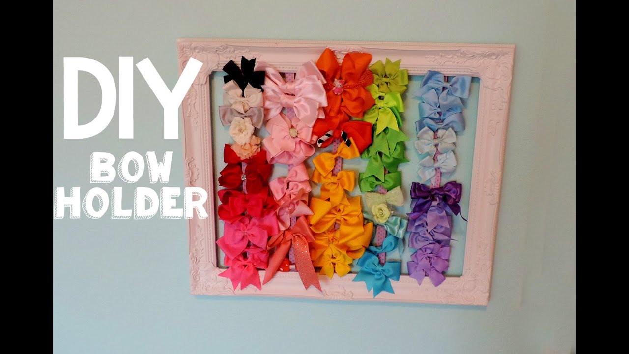 DIY Bow Holder