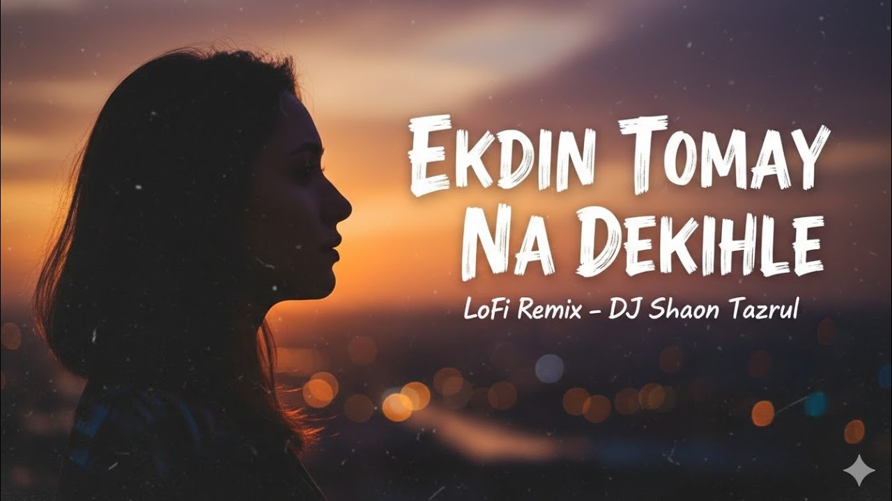 Ami Ekdin Tomay Na Dekhile – LoFi Remix | DJ Shaon Tazrul | Bangla Romantic Chill Beat
