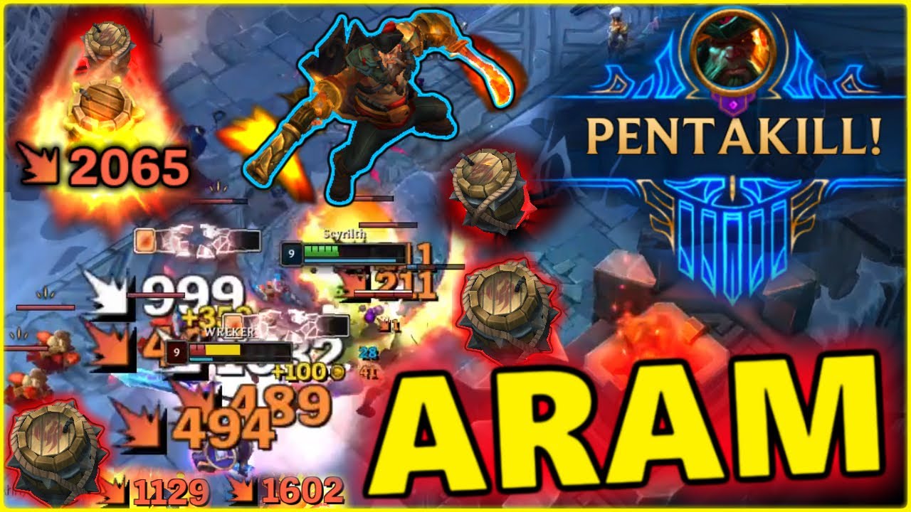 ARAM BEST 50 PENTAKILLS LoL Montage 2025 (Gangplank, Lissandra, Swain, Zed, Pyke, Viktor, Riven)