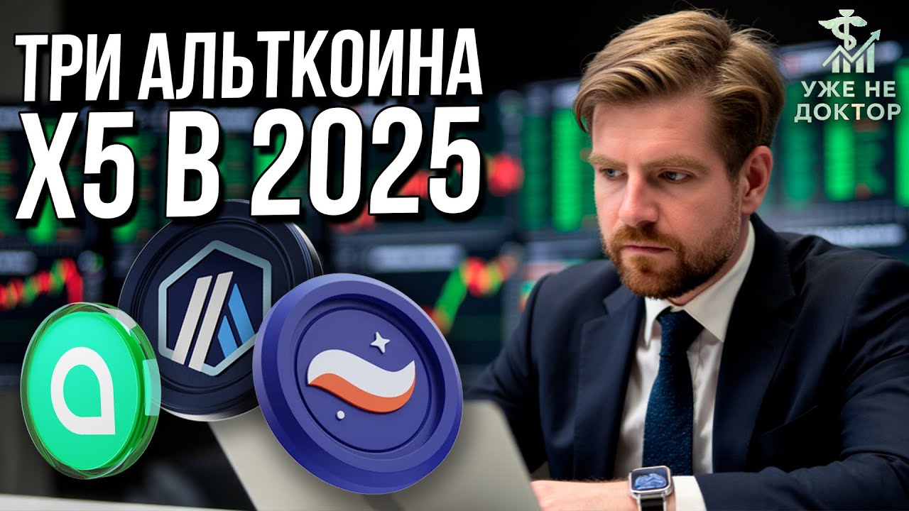 ⚠️ ЗАБУДЬТЕ ПРО БИТКОИН: 3 АЛЬТА ДАДУТ 5500 % В 2025 | SIA, STRK, ARB