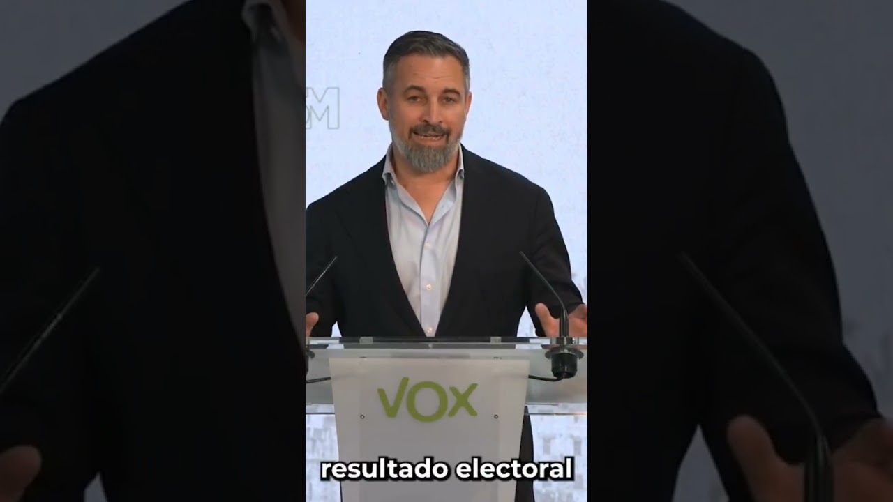 ABASCAL SOBRE EL RESULTADO DE VOX EN CASTILLA Y LE&Oacute;N