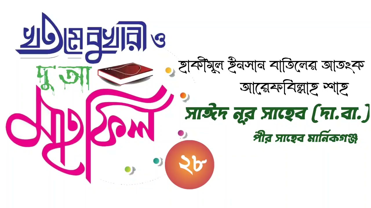 খতমে বুখারী-২৮, গোবিন্দল, সিংগাইর || আল্লামা শাহ্‌ সাঈদ নূর সাহেব (হাফি:) পীর সাহেব মানিকগঞ্জ 