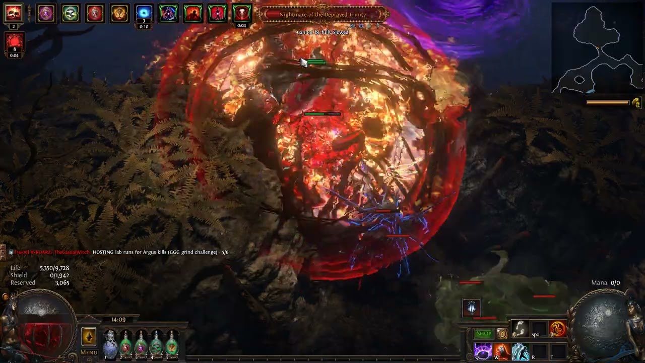 POE Tank t17 map boss