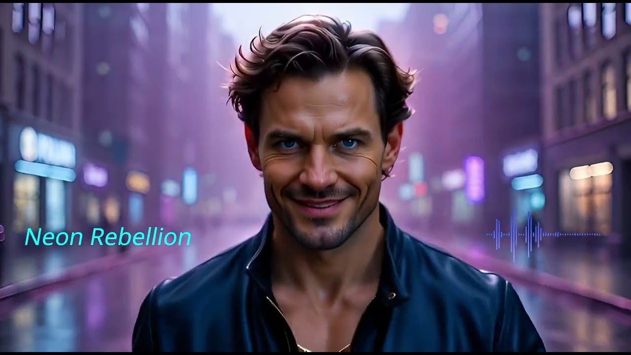 [No lyrics]🎵Neon Rebellion – 🔥NEON DOMINION Track #2 | Cyberpunk Rock x Festival EDM Drop