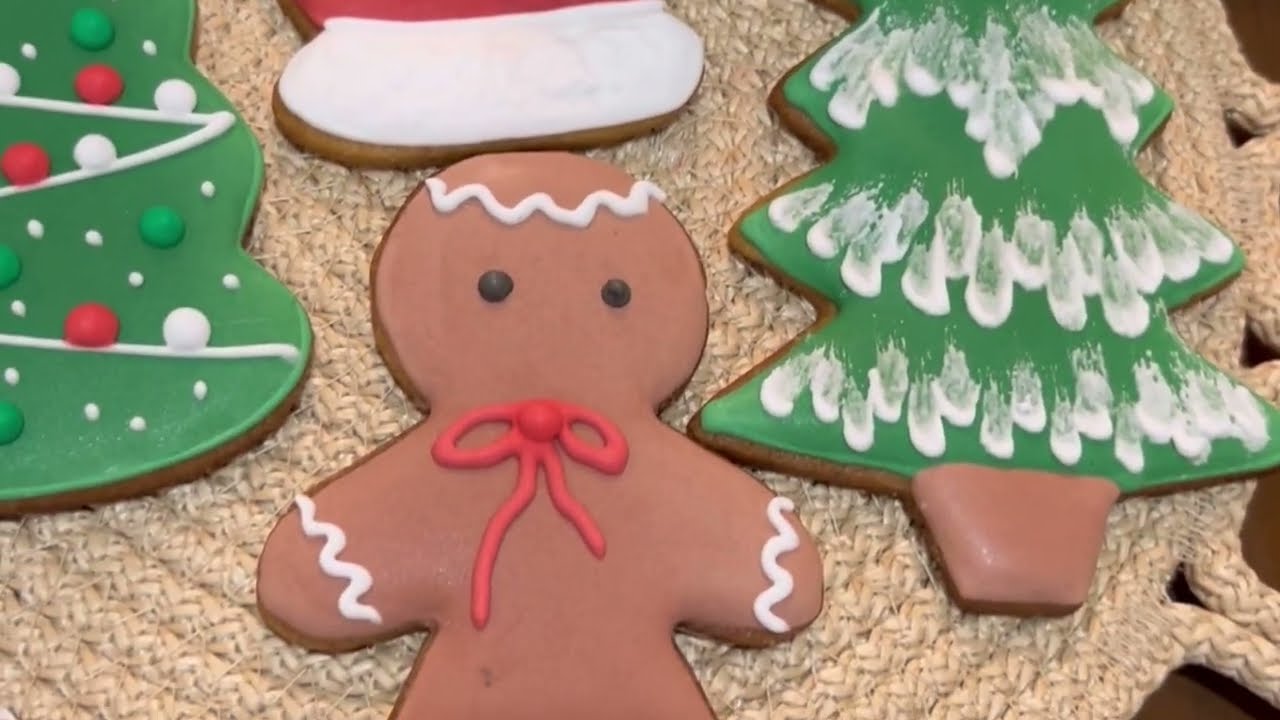 How to make Christmas cookies” 🎄🍪//Satisfying Christmas Cookie Decorating