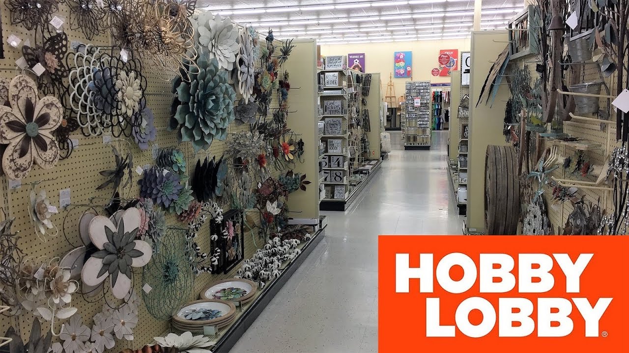 HOBBY LOBBY SPRING 2019 HOME DECOR METAL WALL ART SHOP WITH ME SHOPPING STORE WALK THROUGH 4K