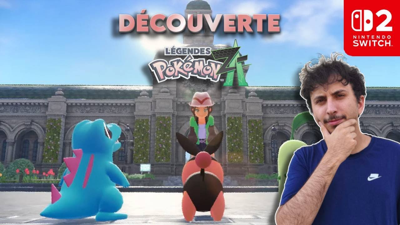 Je DECOUVRE POKEMON Z-A EN VERSION SWITCH 2!