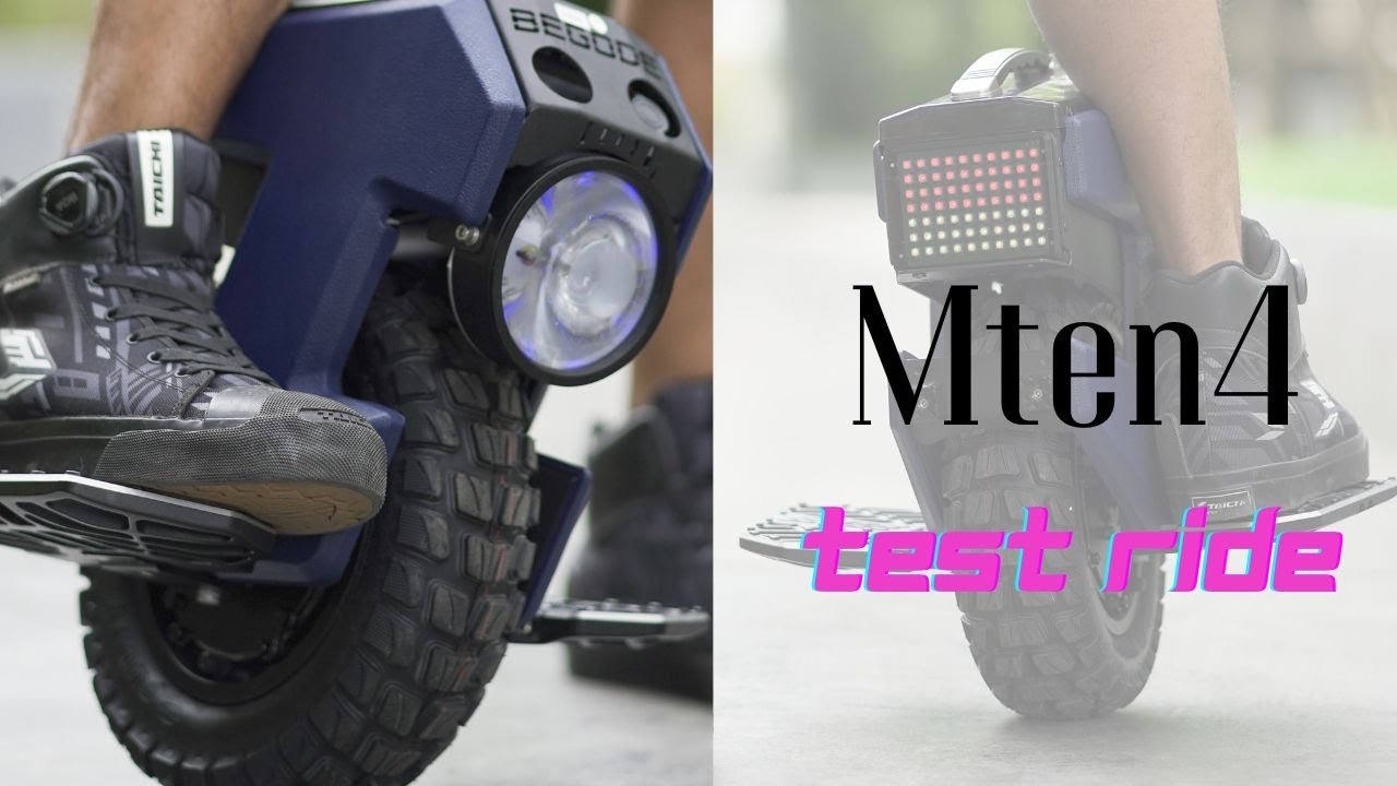 Mten4 Speed Test!! Easy to ride?