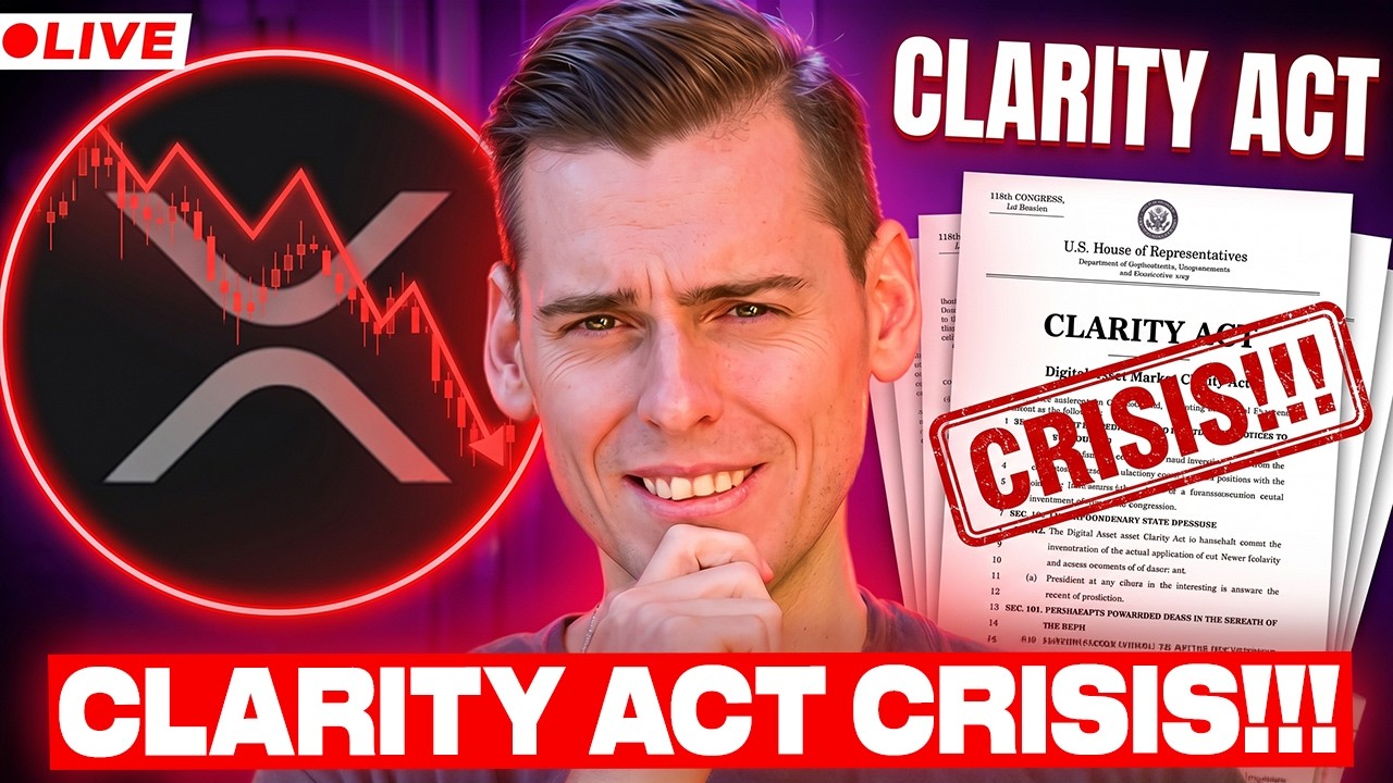 🔴 LIVE: CLARITY ACT CRISIS &ndash; CLOTURE VOTE RIGHT NOW! HOW WILL IT AFFECT XRP?